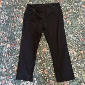 Westbound Plus Size Black Straight Leg Pull On Pants